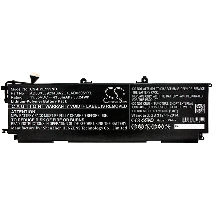AD03XL INTERNAL BATTERY