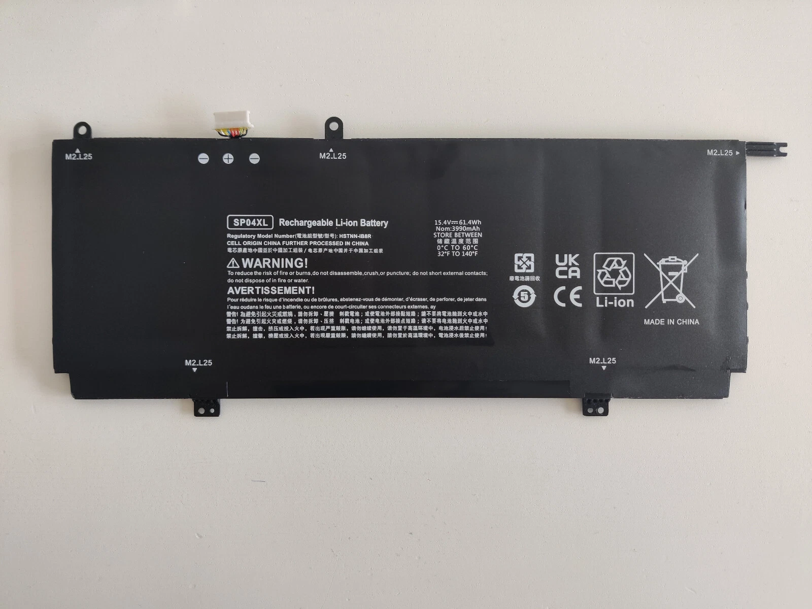 HP Spectre X360,13-AP, 13-AP0008CA, 13-AP0010CA, 13-AP0013DX, SP04XL, HSTNN-OB1B, HSTNN-DB7X Laptop Battery 14.8V 4000mAh/59Wh GenericHP Spectre X360,13-AP, 13-AP0008CA, 13-AP0010CA, 13-AP0013DX, SP04XL, HSTNN-OB1B, HSTNN-DB7X Laptop Battery 14.8V 4000mAh/59Wh Generic