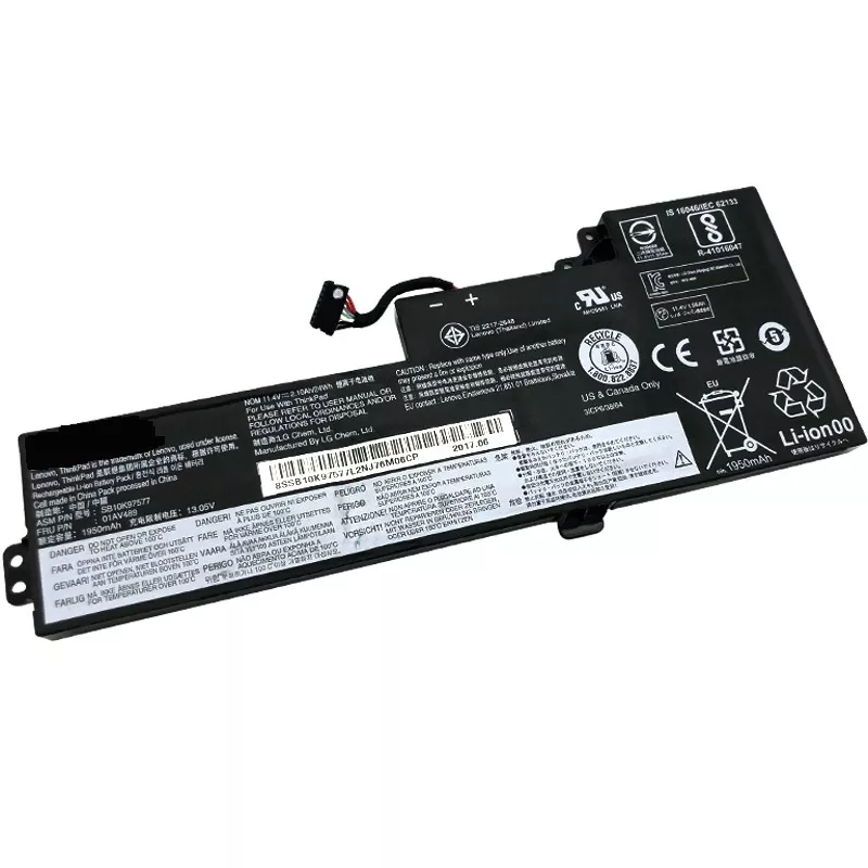 Lenovo ThinkPad T470 Series (2015), 01AV419, SB10K97576, 20HD002TCD Laptop Battery, 11.46V 2040mAh/24Wh
