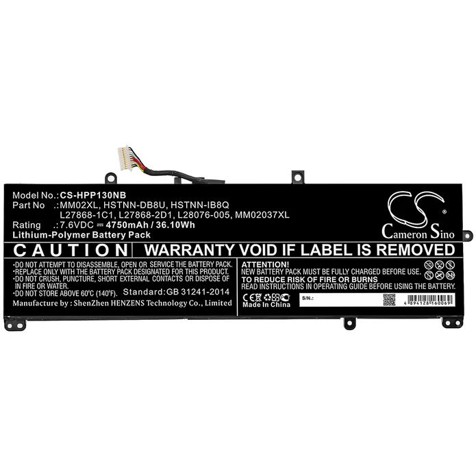MM02XL INTERNAL BATTERY