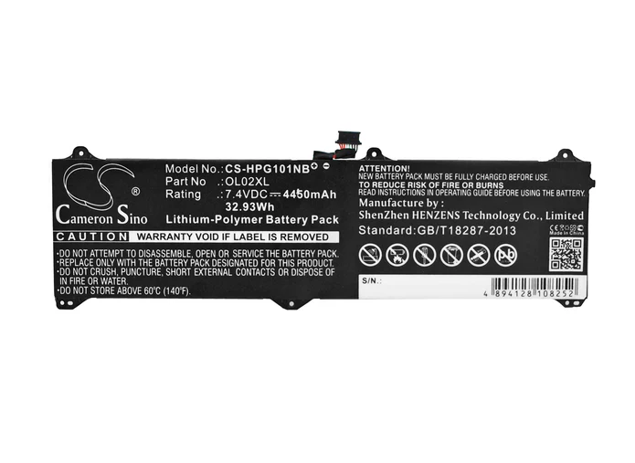 OL02XL INTERNAL BATTERY