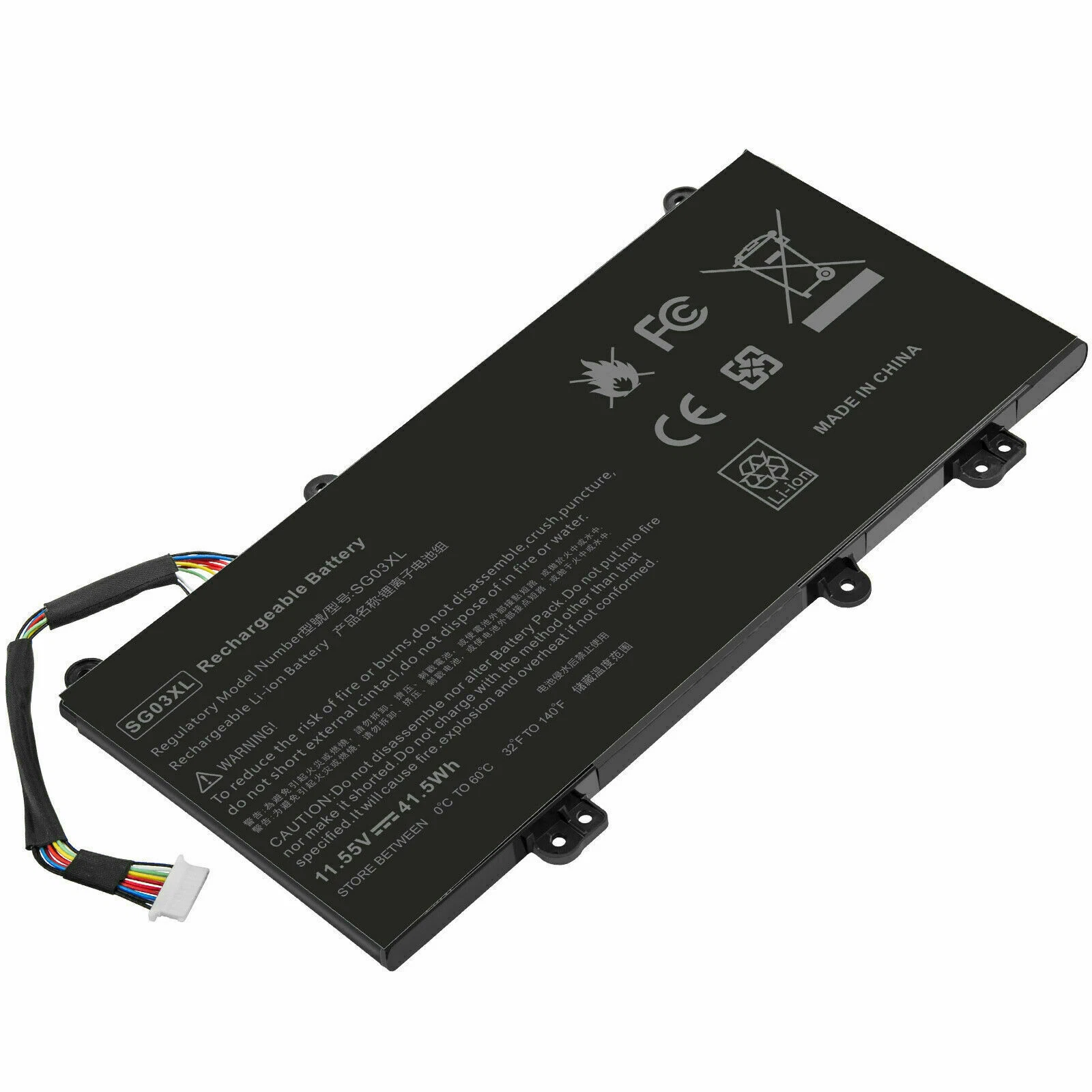 SG03XL INTERNAL BATTERY
