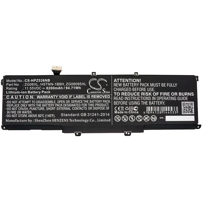 ZG06XL INTERNAL BATTERY