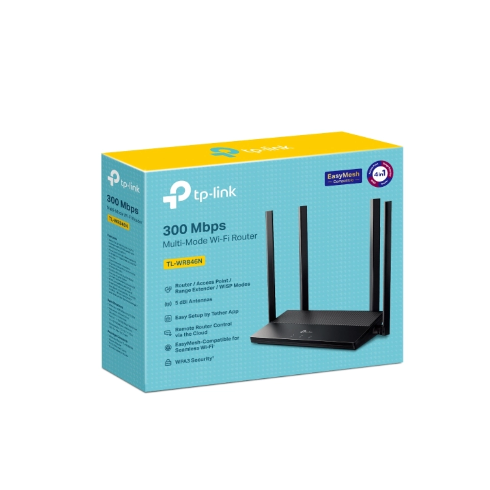 TL-WR846N 300 Mbps Multi-Mode Wi-Fi Router