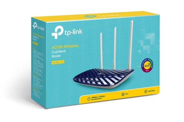 TP- LINK Archer C20 AC750 Wireless Dual Band Router