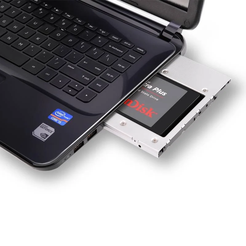 SATA HDD / SSD Caddy for Laptop and Notebook CD / DVD Bay for 9.5mm Optical Bay