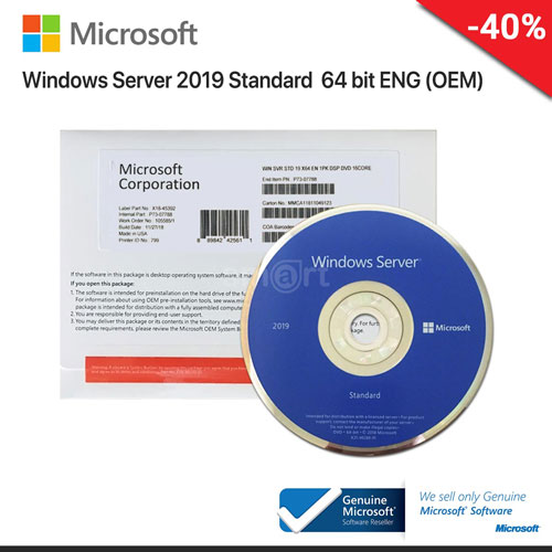 Microsoft Windows Server 2019 Standard (64-Bit)