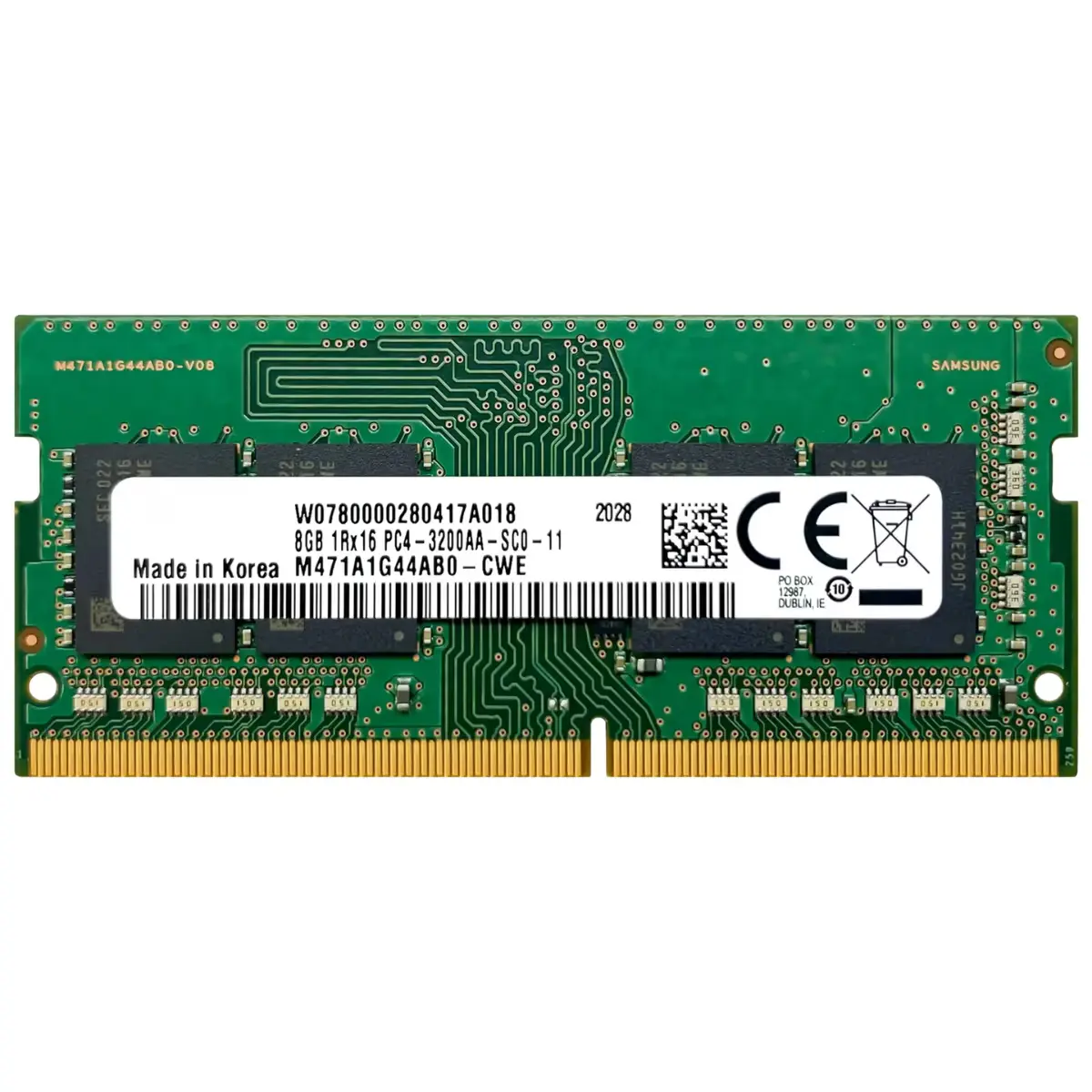 8GB DDR4 3200 MHz SODIMM Laptop Memory RAM