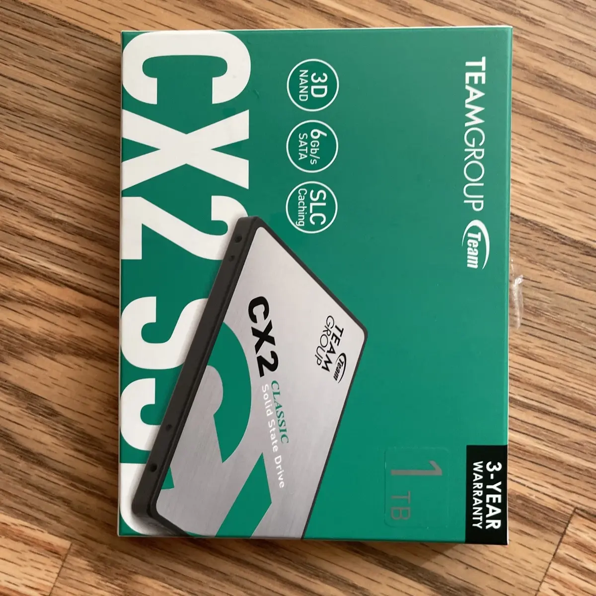TEAMGROUP CX2 1TB 2.5" SATA 6Gb/s Internal SSD