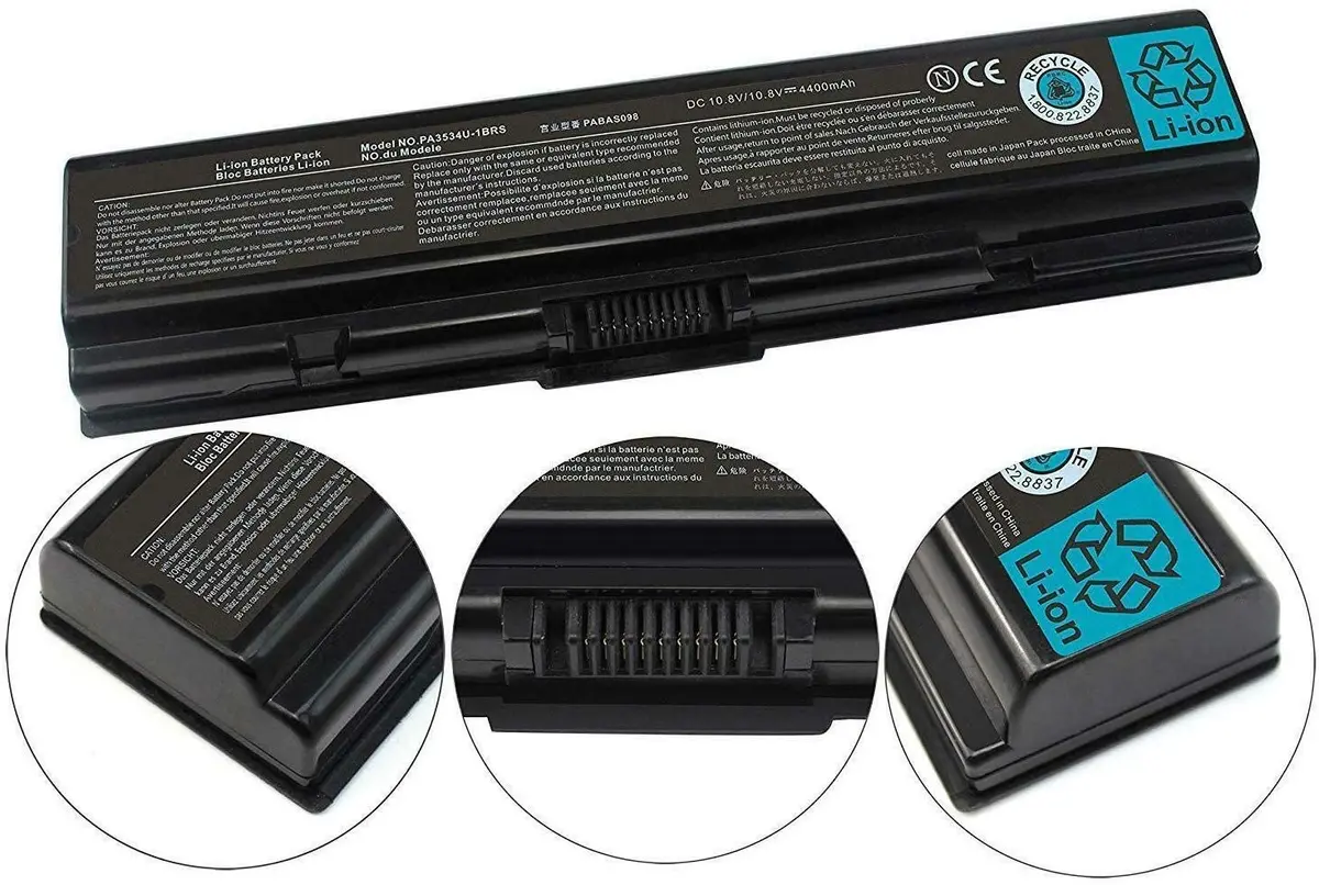 Toshiba PA3533U-1BAS PA3534U-1BAS PA3534U-1BRS Satellite A200 A205 10.8V 4400mAh 10.8V 4400mAh Laptop Battery
