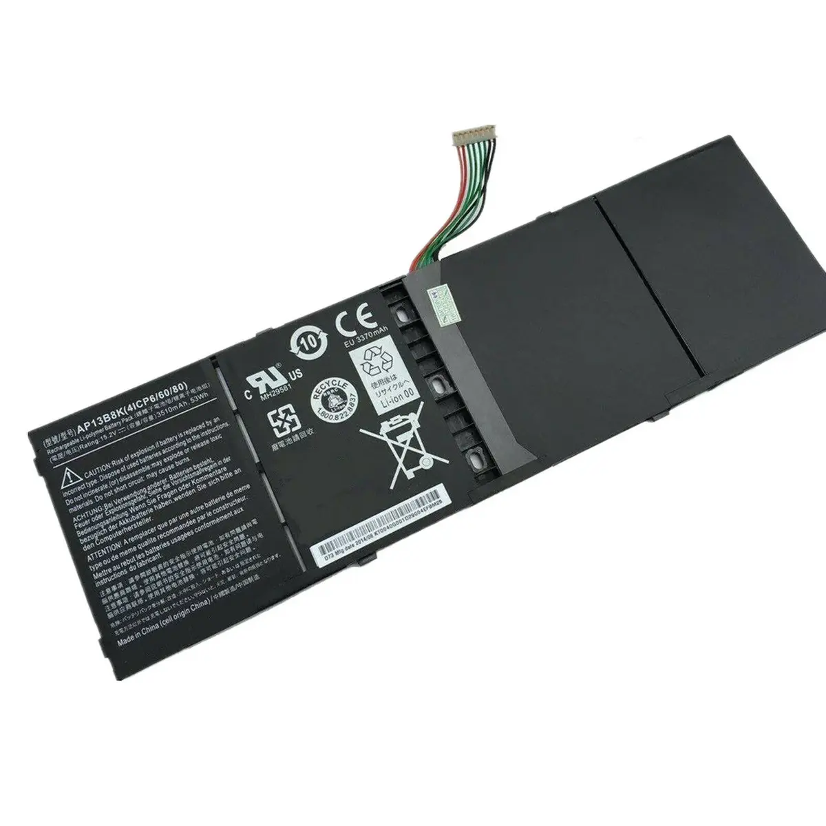 AP13B3K Laptop Battery For Acer Aspire V5-552 V5-452G V5-552G 15.2V