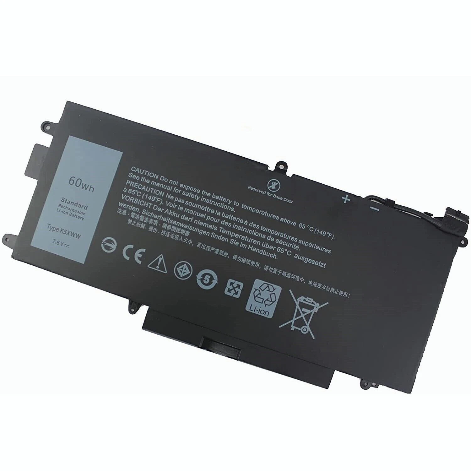 Dell Latitude 5289 7389 7390 2-in-1 L3180 Series K5XWW 60Wh